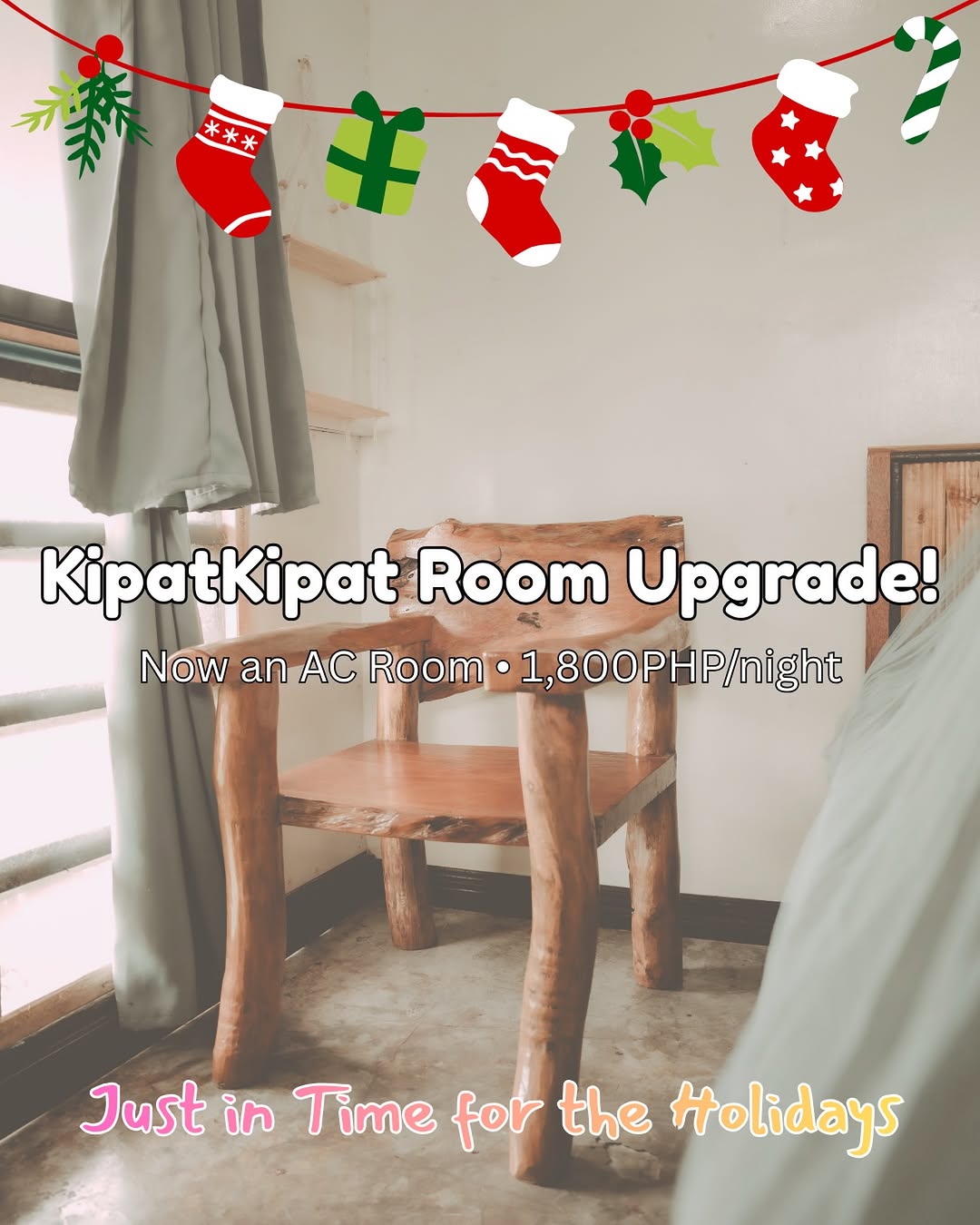 Kipat-Kipat AC Room at Surf Bayay Pacifico